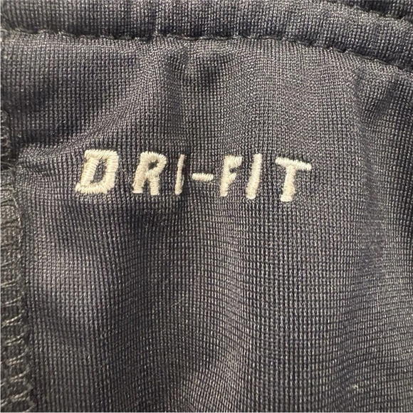 Nike Dri Fit Mens Black Running Jogger Pants Zip Ankle Pockets Size Medium - Picture 3 of 6